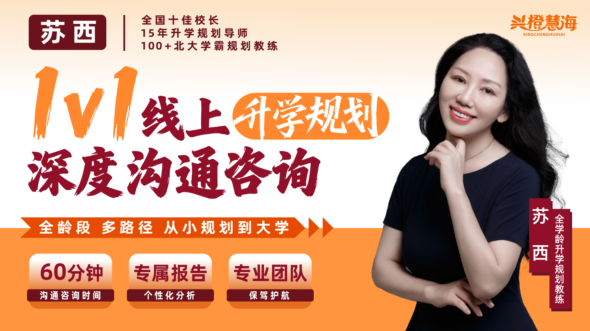 苏西1V1线上升学规划深度沟通咨询